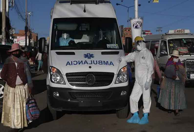 கொரோனா கோர தாண்டவம் தெருக்கள் முழுவதும்  இறந்தவர்களின் உடல்கள்