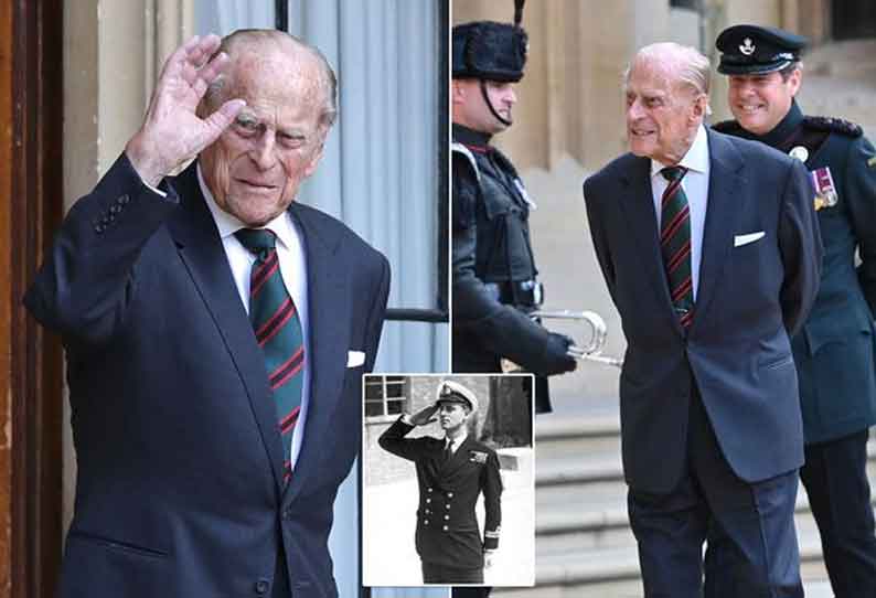 இங்கிலாந்தில் 67 ஆண்டு காலம் வகித்து வந்த ராணுவ பொறுப்பை மருமகளிடம் ஒப்படைத்தார் இளவரசர் பிலிப்