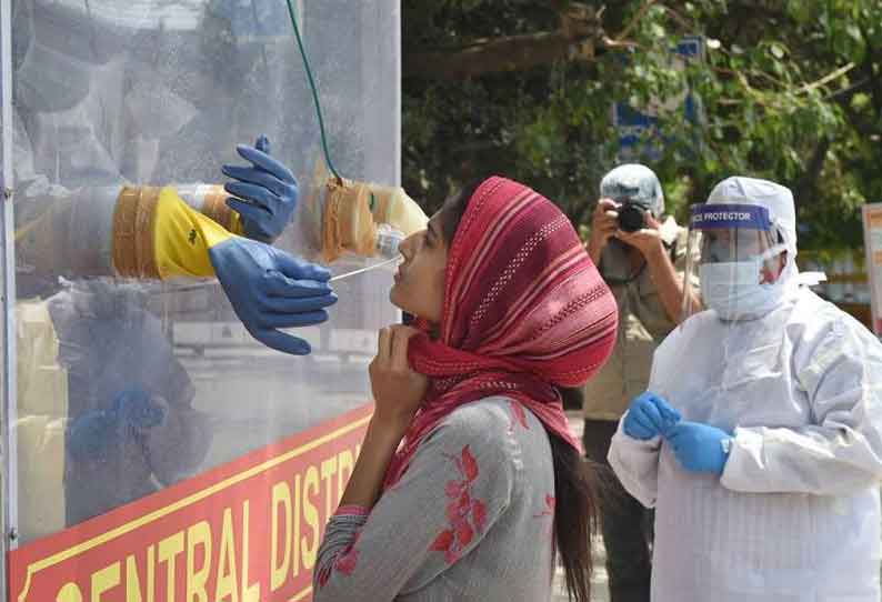 கொரோனா தடுப்பு நடவடிக்கை இதுவரை 47¾ லட்சம் மாதிரிகள் பரிசோதனை