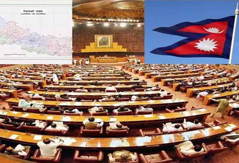 இந்திய பகுதிகளுடன் கூடிய புதிய வரைபடம்: அரசியல் சாசன திருத்த மசோதா நேபாள நாடாளுமன்றத்தில் நிறைவேறியது