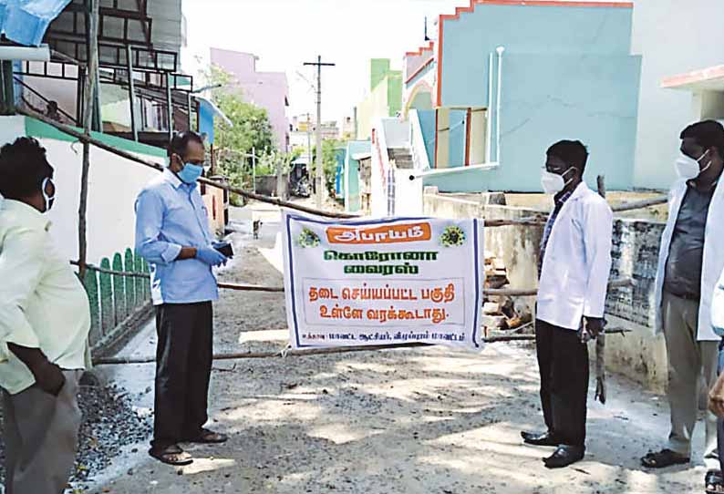 கண்டாச்சிபுரம், தியாகதுருகத்தில் கொரோனா தடுப்பு பணிகள் தீவிரம்