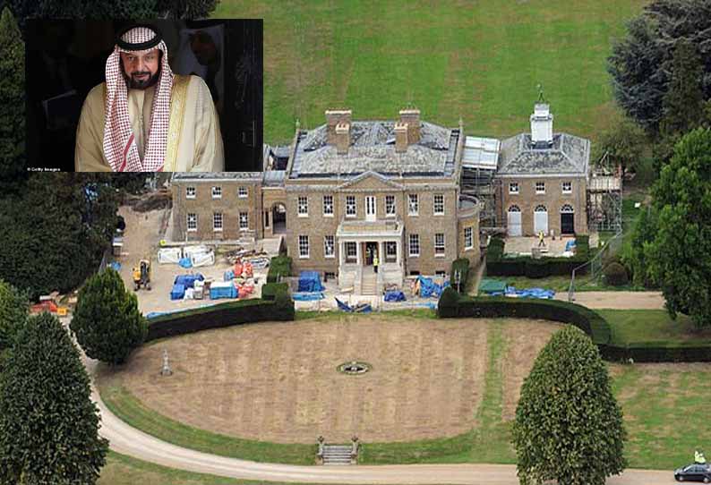 மாளிகை தண்ணீர் தொட்டியை உலகின் மிக விலை உயர்ந்த ஈவியன் குடிநீரை கொண்டு  நிரப்பிய கோடீஸ்வரர்