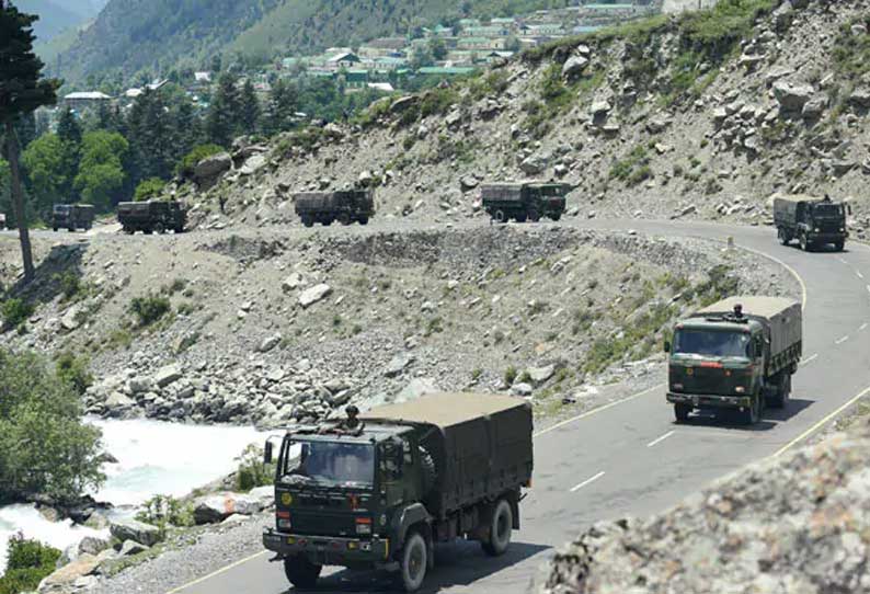 லடாக் மோதல் விவகாரம்; எல்லையில் இருந்து படைகளை வாபஸ் பெற இந்தியா-சீனா ஒப்புதல்