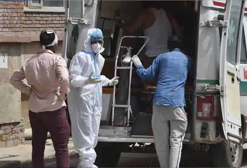 கொரோனா பாதிப்பு: இந்தியாவில் ஒரு நாள் பாதிப்பு 15,968  ஆக உயர்வு