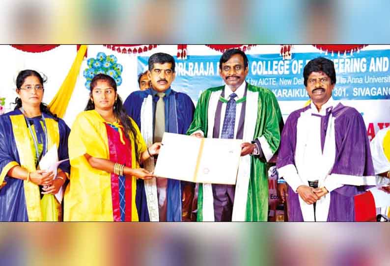 மனித வாழ்வில் அழியாத சொத்து கல்வி மட்டுமே - பட்டமளிப்பு விழாவில் போலீஸ் ஐ.ஜி. பேச்சு