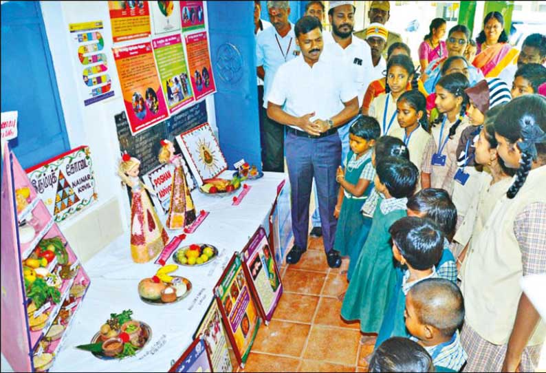 பாரம்பரிய உணவு பற்றிய வாகன பிரசாரம் கலெக்டர் தொடங்கி வைத்தார்