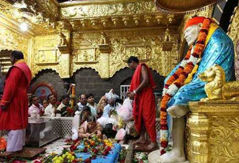 கொரோனா அச்சம்: மும்பை ஷீரடி சாய்பாபா கோவில் மூடப்பட்டது
