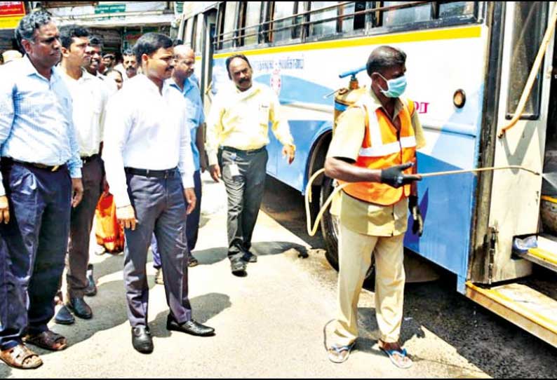 கொரோனா தடுப்பு நடவடிக்கைகள் - கலெக்டர் ஆய்வு