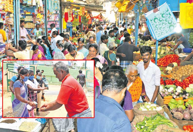 இன்று மக்கள் ஊரடங்கு:  உழவர்சந்தைகளில் ஒரே நாளில் ரூ.20 லட்சத்துக்கு காய்கறி விற்பனை