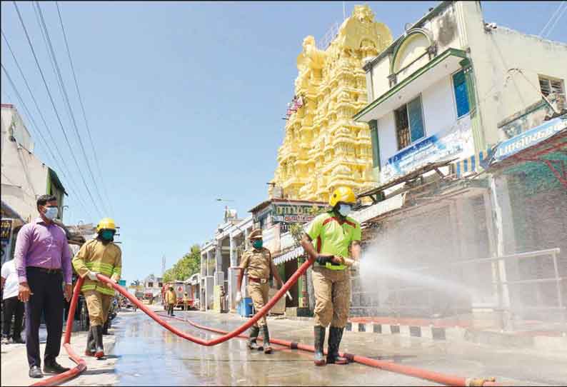 சமூக இடைவெளியை கடைபிடிக்காத மருந்து கடைக்கு சீல் - கலெக்டர் உத்தரவு