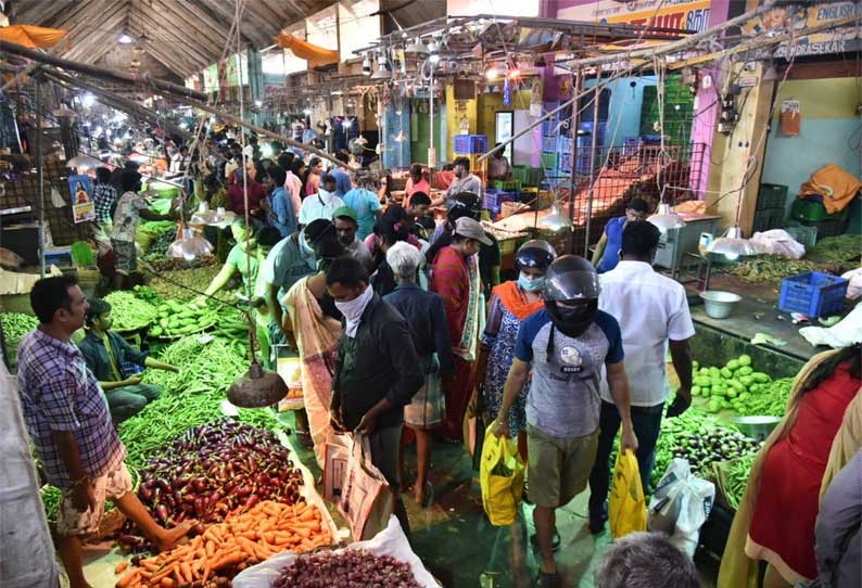 சென்னை கோயம்பேடு சந்தையில் காய்கறி வாங்கிய அசோக்நகரை சேர்ந்த 11 பேருக்கு கொரோனா உறுதி