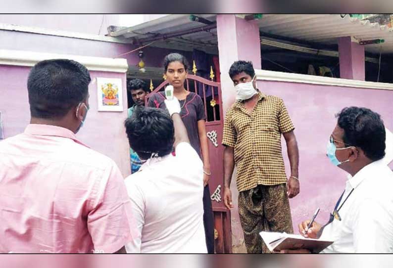 ஆலங்குளம் பகுதியில் 102 பேர் தனிமைப்படுத்தப்பட்டனர்