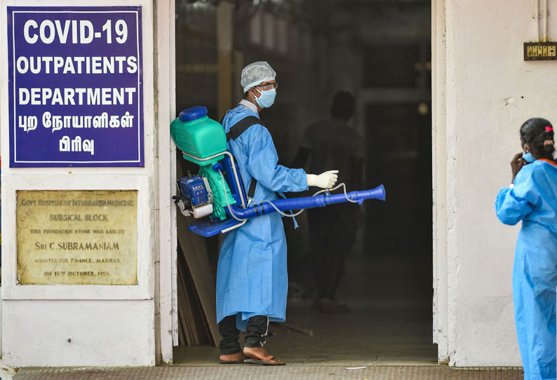 சென்னையில் இன்று 509- பேருக்கு கொரோனா தொற்று- மாவட்ட வாரியாக பாதிப்பு விவரம்