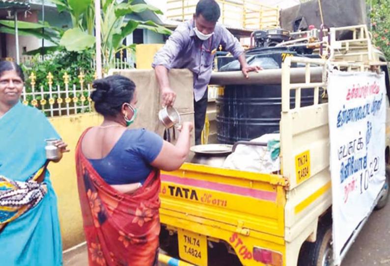 விரிகோடு பகுதியில் வீடு வீடாக கபசுர குடிநீர் வினியோகம் பொதுமக்களிடம், பொன்.ராதாகிருஷ்ணன் குறைகளை கேட்டறிந்தார்