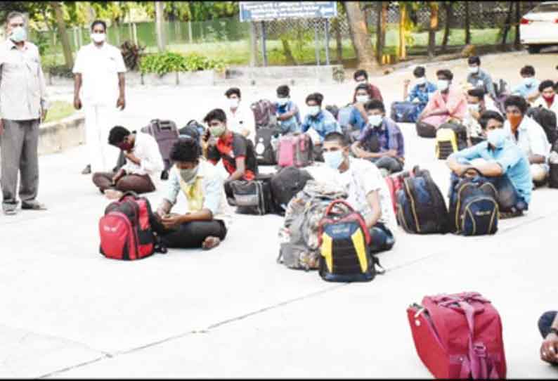 மகாராஷ்டிராவில் தவித்த விழுப்புரம், கள்ளக்குறிச்சியை சேர்ந்த 77 பேர் மீட்பு