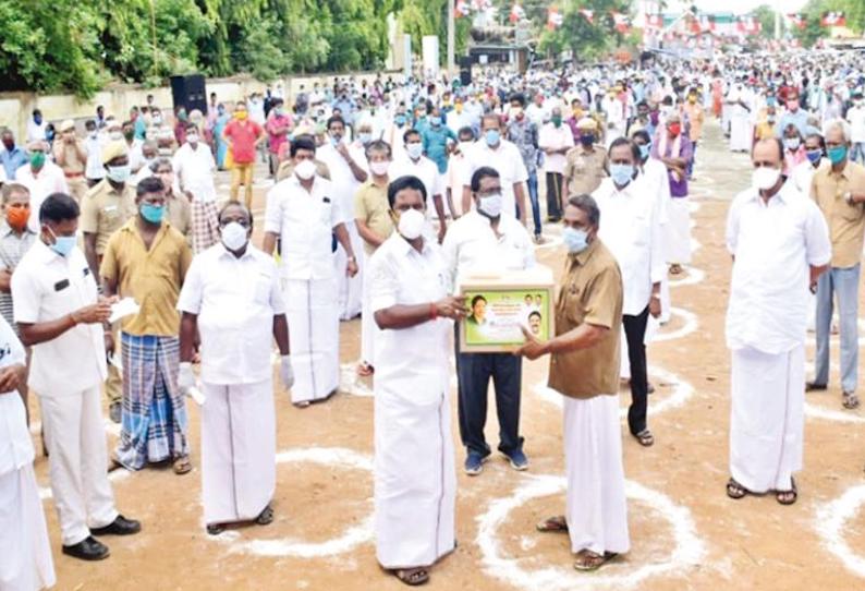 ஒரு நபர், இரு நபர் ரேஷன் கார்டுகளுக்கு அரிசி அளவு குறைக்கப்படவில்லை அமைச்சர் காமராஜ் பேட்டி