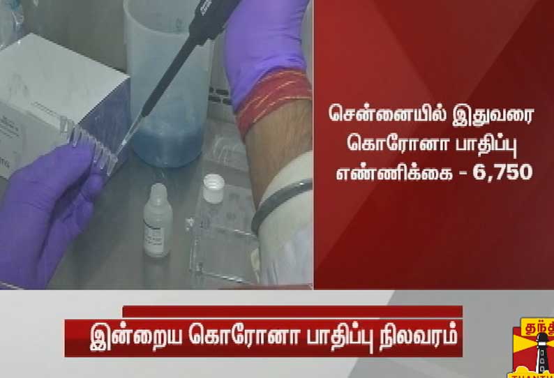 தமிழகத்தில் இன்று ஒரே நாளில் 639 பேருக்கு கொரோனா - தமிழக சுகாதாரத்துறை அறிவிப்பு