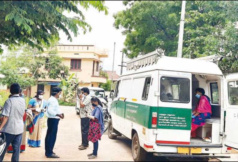 சென்னையில் இருந்து திரும்பிய வாலிபருக்கு கொரோனா: கேரளபுரம் பகுதியை தனிமைப்படுத்தி அதிகாரிகள் கண்காணிப்பு