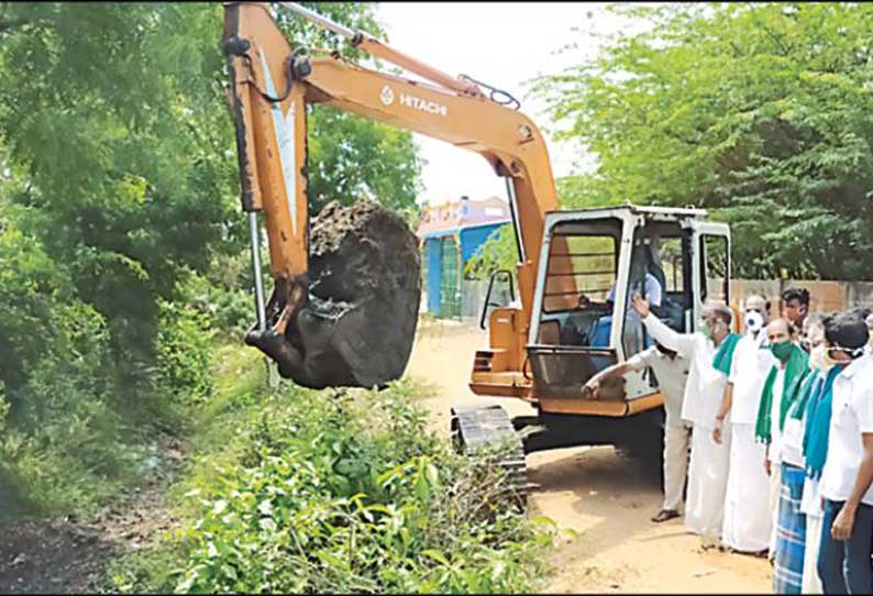 என்னாநகரத்தில் குடிமாரமத்து பணி