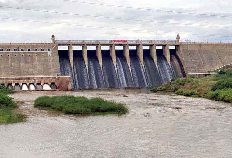 நீர்ப்பிடிப்பு பகுதியில் மழை பவானிசாகர் அணைக்கு, தண்ணீர் வரத்து தொடர்ந்து அதிகரிப்பு