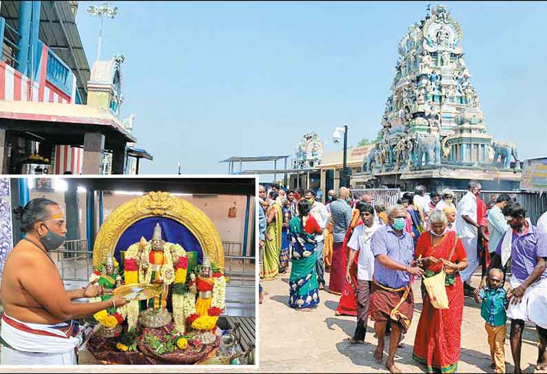 திருத்தணி முருகன் கோவிலில் கிருத்திகை விழா ஆயிரக்கணக்கான பக்தர்கள் திரண்டு வந்து தரிசனம்