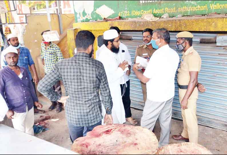 மாமூல் கேட்டு இறைச்சி கடைக்காரருக்கு சரமாரி கத்தி வெட்டு ரவுடி வசூர்ராஜாவின் கூட்டாளிகளா? போலீசார் விசாரணை