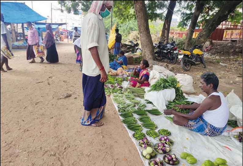 அறந்தாங்கியில் வாரச்சந்தை செயல்பட தொடங்கியது ஆடுகளை வாங்க அலைமோதிய கூட்டம்