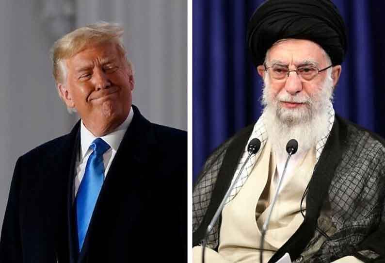 என்ன ஒரு காட்சி! அமெரிக்க ஜனநாயகம் இப்படித்தான் ஈரான் உச்ச தலைவர் கிண்டல்