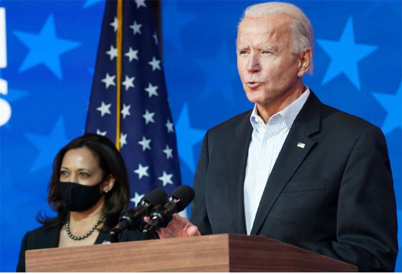 அமெரிக்க அதிபர் தேர்தல்; வெற்றியின் விளிம்பில் ஜோ பைடன்