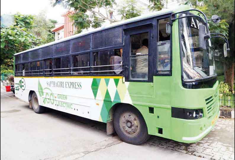 திருப்பதி மலைப்பாதையில் பேட்டரி பஸ்களை இயக்க ஏற்பாடு பழைய வாகனங்களுக்கு தடை