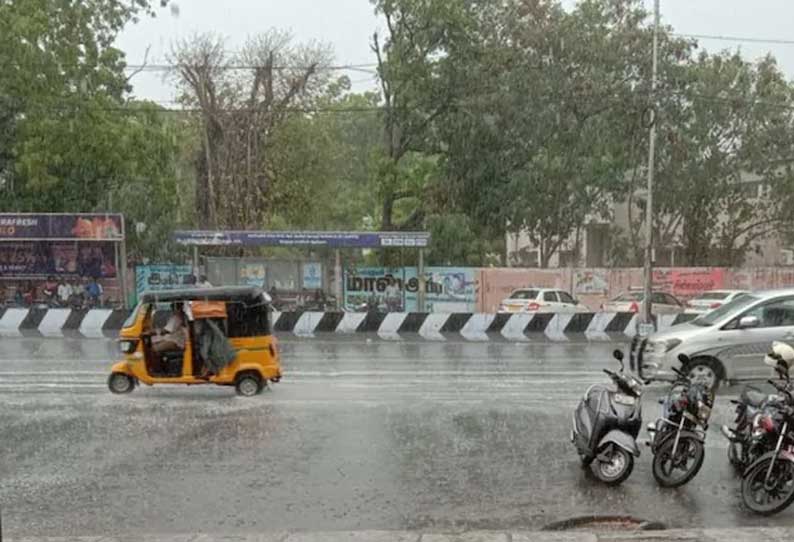 சென்னை மற்றும் புறநகர் பகுதிகளில் மழை