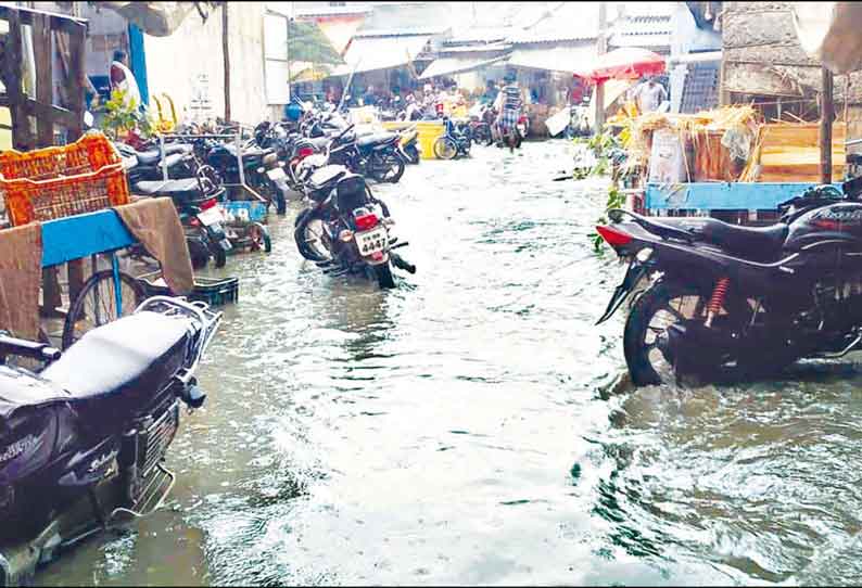 கோவில்பட்டி-திருச்செந்தூர் பகுதியில் விடிய விடிய கனமழை