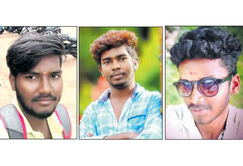 அவினாசி அருகே கோர விபத்து: மோட்டார் சைக்கிள் மீது லாரி மோதல்; 3 பேர் பலி