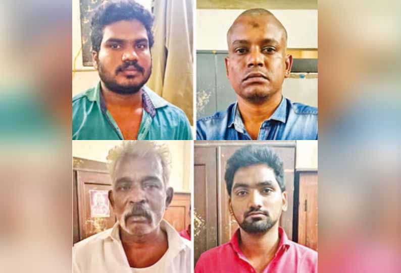 3 லாரிகளில் பதுக்கல்: மதுரையில் 10 டன் புகையிலை பொருட்கள் பறிமுதல் - 4 பேர் கைது