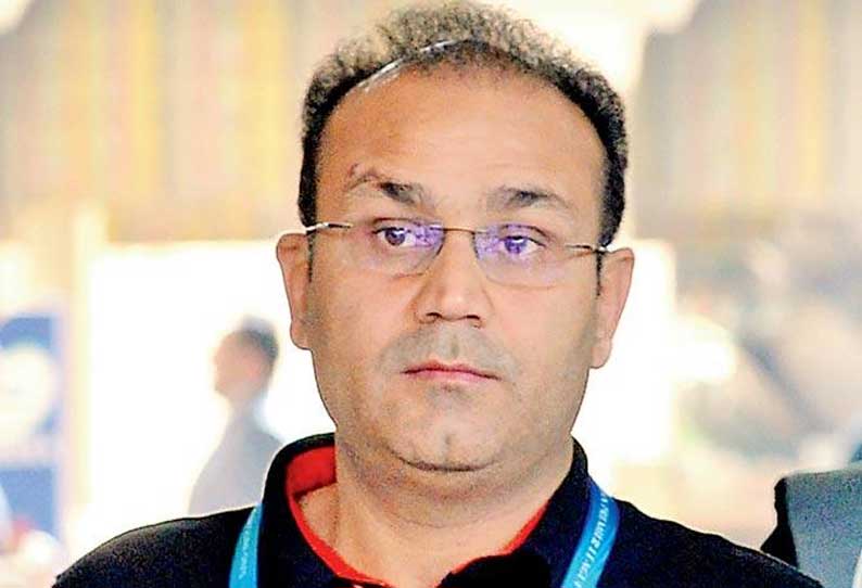 சென்னை அணி ரசிகர்களுக்காக வருத்தப்படுகிறேன்; வீரேந்தர் சேவாக் சென்னை அணி ரசிகர்களுக்காக வருத்தப்படுகிறேன்; வீரேந்தர் சேவாக்