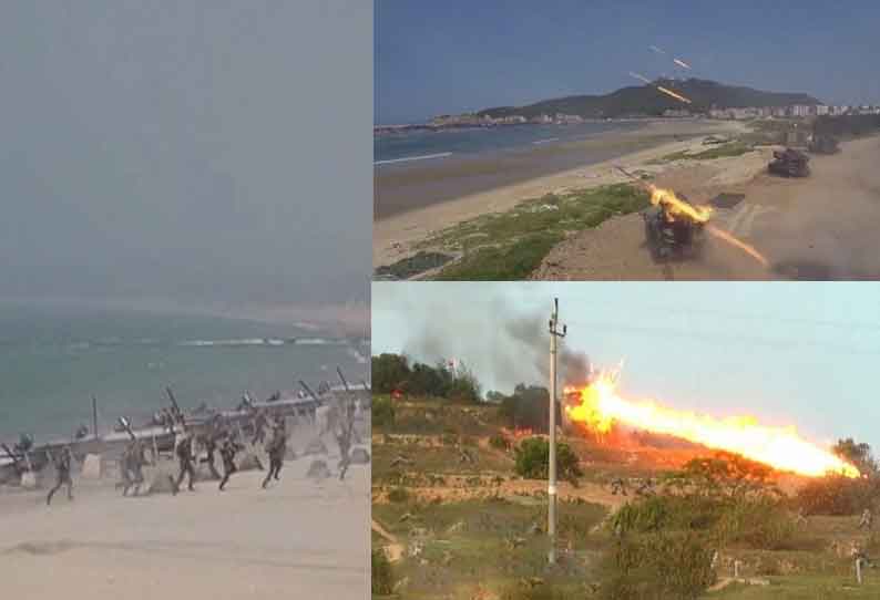 China Holds Military Exercises Near Taiwan | அதி தீவிர ராணுவ ...