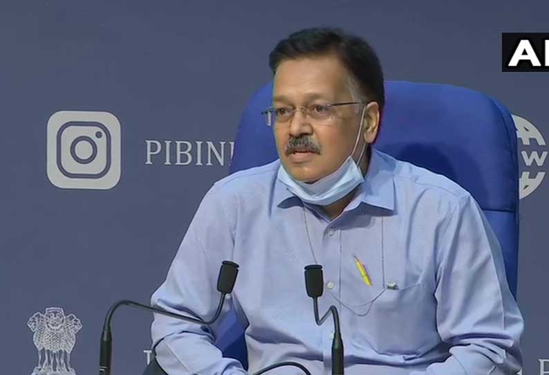 நாட்டில் கொரோனா சிகிச்சை பெறும் 62% பேர் தமிழகம் உள்பட 5 மாநிலங்களை சேர்ந்தவர்கள்; மத்திய அரசு