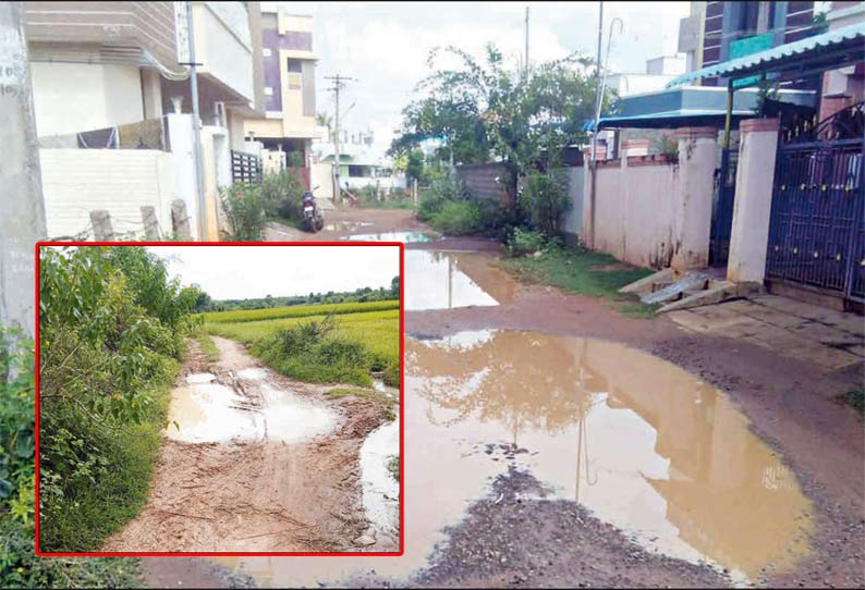 அறந்தாங்கி, வடகாட்டில் குண்டும், குழியுமான சாலைகளால் விபத்தை சந்திக்கும் வாகன ஓட்டிகள்