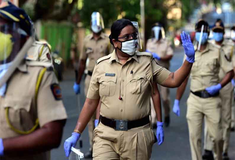 மராட்டியத்தில் கடந்த 24 மணி நேரத்தில் மேலும் 189 காவலர்களுக்கு கொரோனா தொற்று