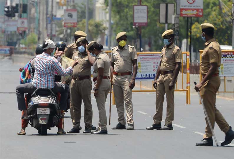 பள்ளிகொண்டா பேரூராட்சியில் கொரோனா தடுப்பு விதிகளை மீறியவர்களுக்கு அபராதம் விதித்து ரூ.10 ஆயிரம் வசூல்