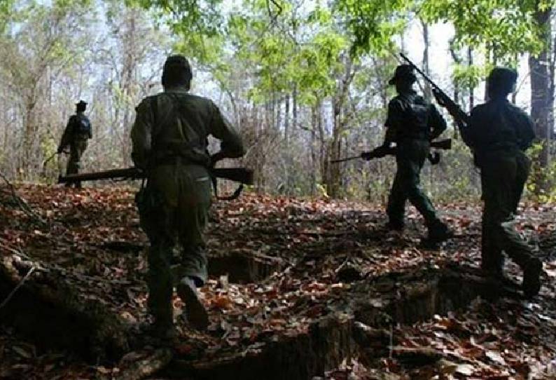 சத்தீஷ்காரில் என்கவுண்ட்டர்; 5 வீரர்கள், 12 நக்சலைட்டுகள் பலி