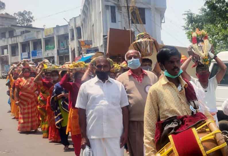 தந்தி மாரியம்மன் கோவில் தேர்த்திருவிழா