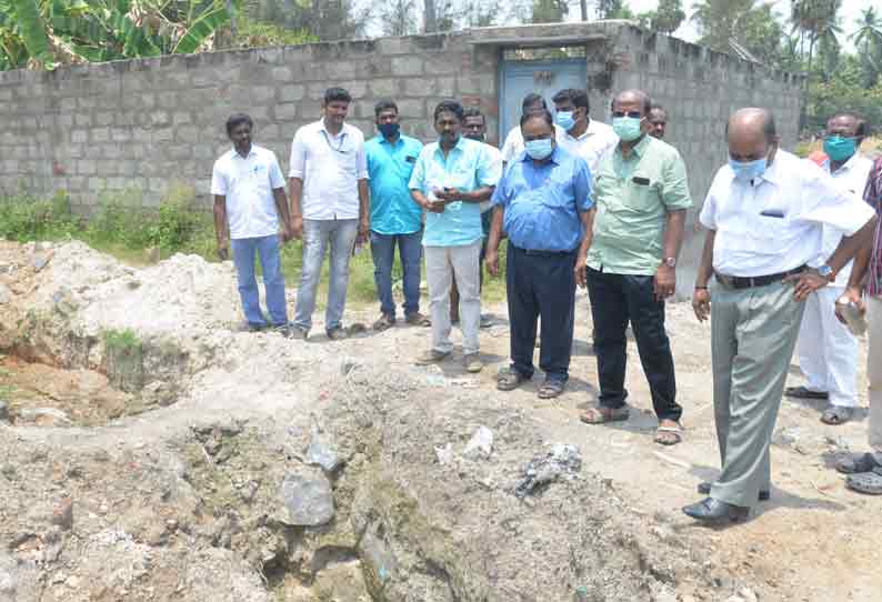 ஈரோடு வெண்டிபாளையம் பகுதியில் சீல் வைக்கப்பட்ட சாய-சலவை பட்டறைகளில் ஆர்.டி.ஓ. ஆய்வு