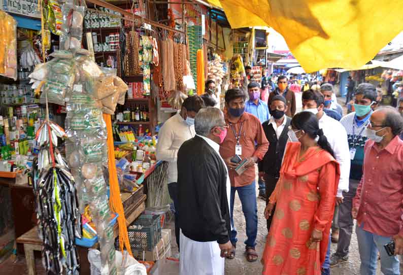 கொரோனா தடுப்பூசி செலுத்தாத வியாபாரிகளின் கடைகள் மூடப்படும்