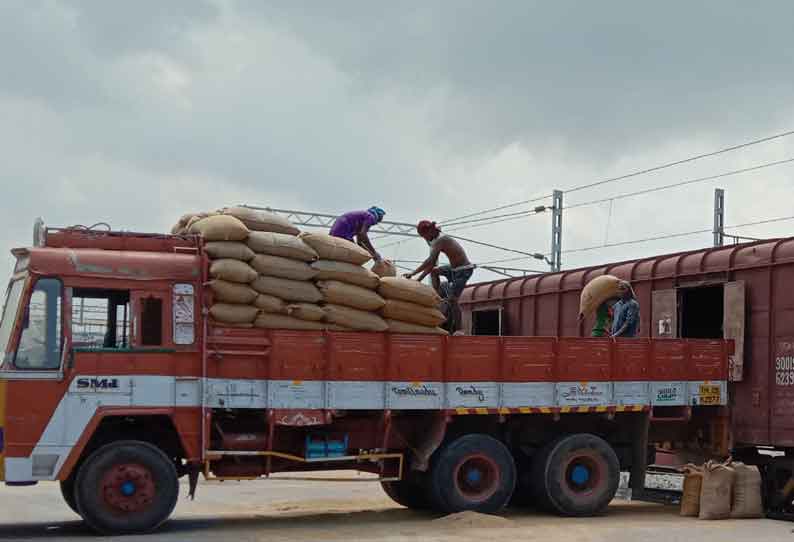 அரவைக்காக 2,000 டன் நெல்