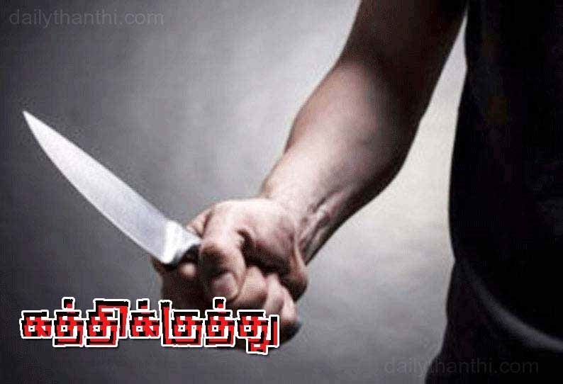 தளி அருகே காதல் தகராறு: பிளஸ்-2 மாணவியின் அண்ணன் உள்பட 3 பேருக்கு கத்திக்குத்து-8 பேருக்கு போலீஸ் வலைவீச்சு