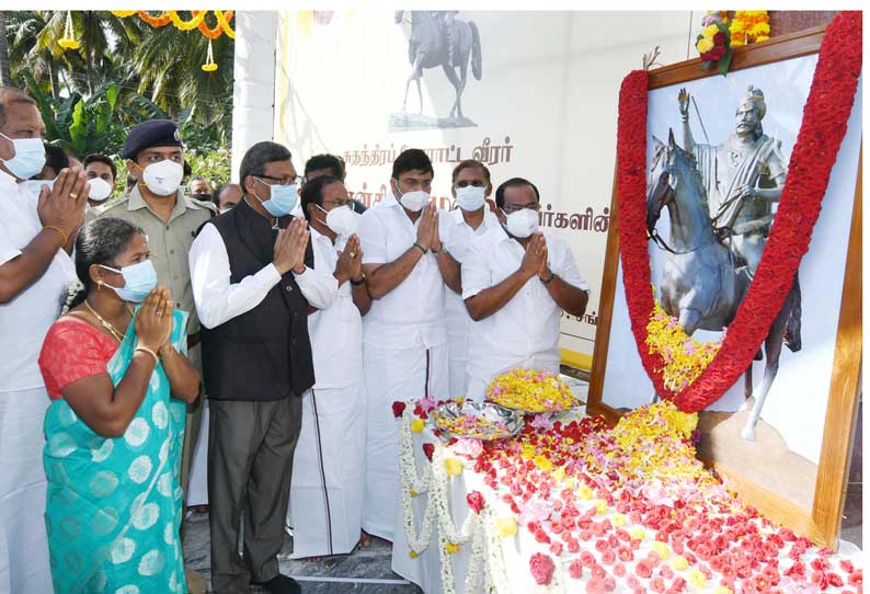 சங்ககிரியில் தீரன் சின்னமலைக்கு சிலை அமைக்க நடவடிக்கை-அமைச்சர் சக்கரபாணி பேட்டி