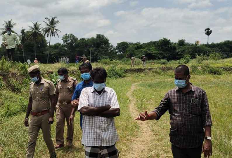 புதுப்பாளையத்தில் நடந்த பெண் கொலை வழக்கில் பால் வியாபாரியிடம் விசாரணை