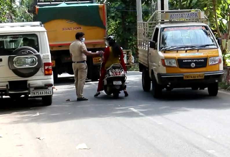 கேரளாவில் இருந்து குமரிக்கு வருபவர்களுக்கு  புதிய கட்டுப்பாடுகள் அமல்