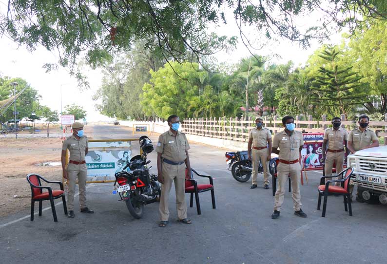 தூத்துக்குடி கடற்கரையில் முன்னோர்களுக்கு தர்ப்பணம் கொடுக்க அனுமதி மறுப்பு